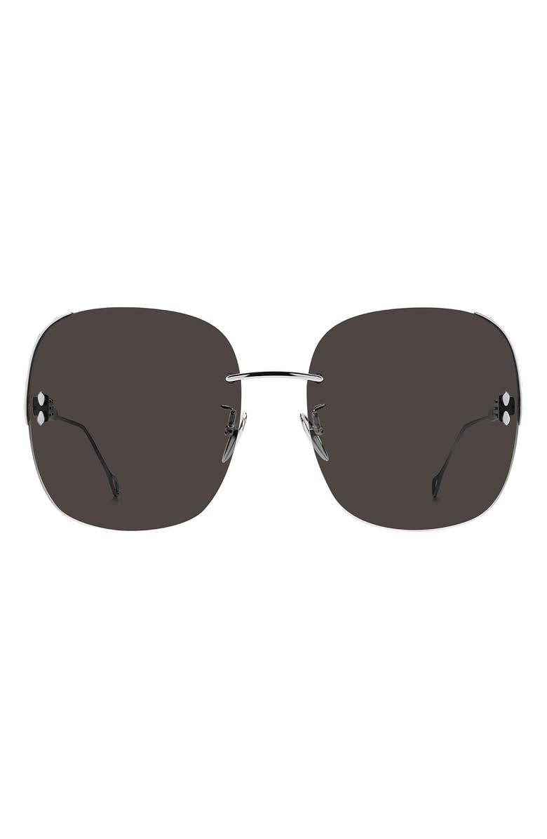 Isabel Marant 61mm Rectangular Sunglasses, Main, color, 