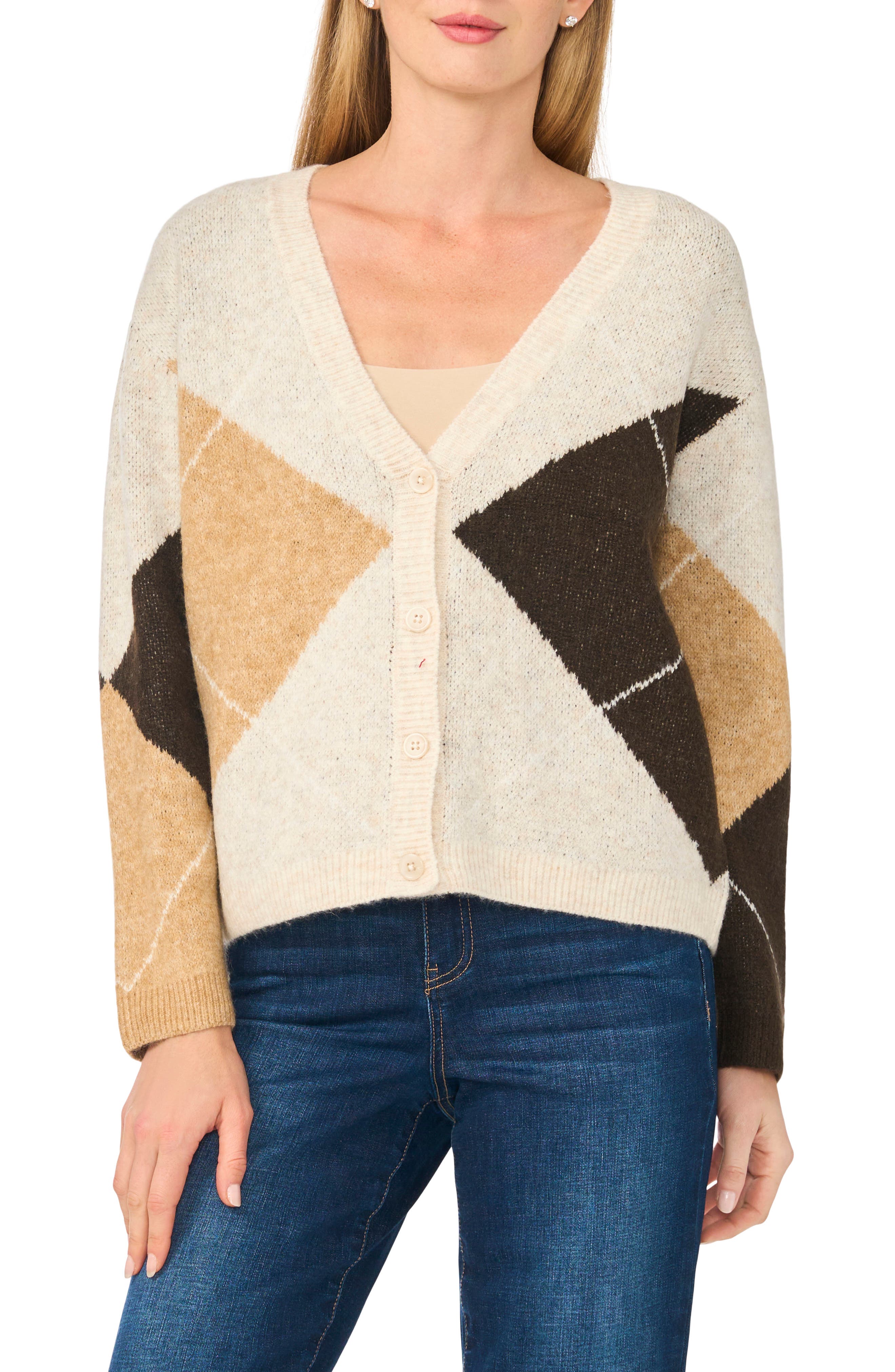 Argyle Cardigan