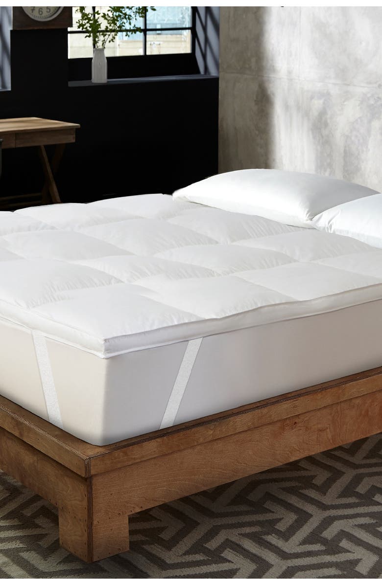 RIO HOME Hotel Laundry 1.5" Featherbed, Main, color,
