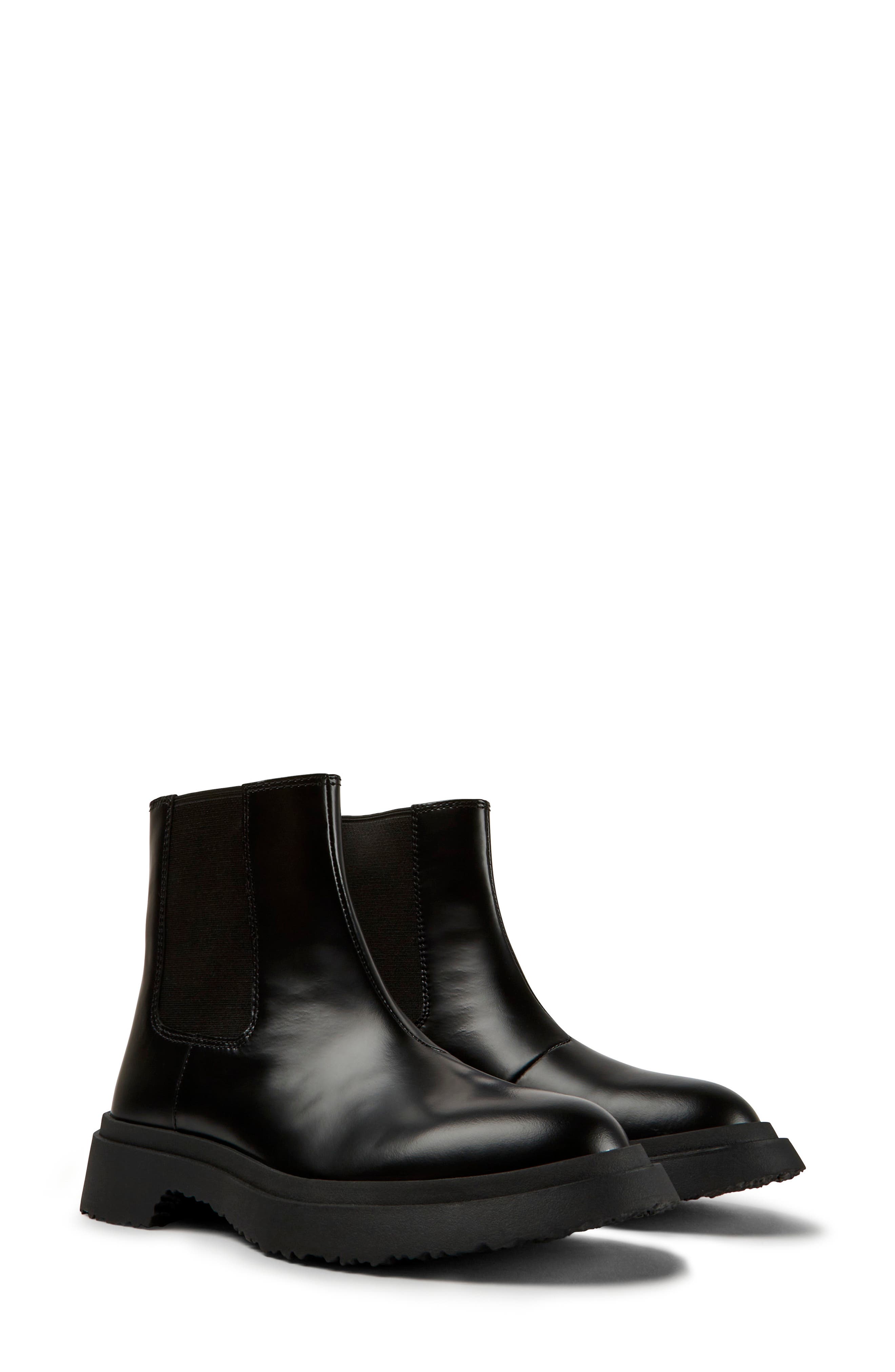 Walden Chelsea Boot, Main, color, BLACK
