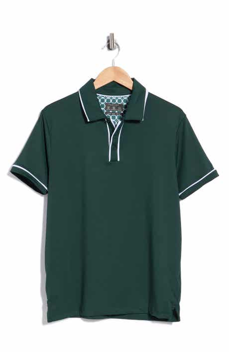 Cactus Man White Tip Short Sleeve Polo