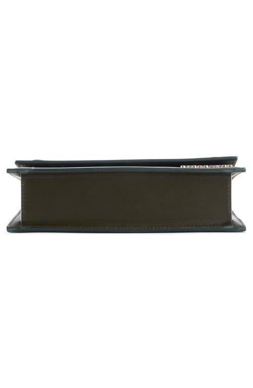 Jacquemus Le Bambino Long Leather Top Handle Bag In Black