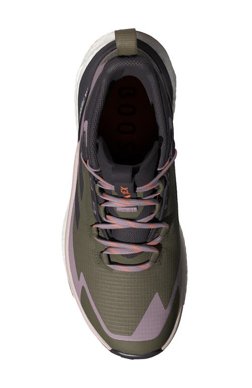 Adidas Originals Adidas Terrex Free Hiker 2.0 Mid Gore-tex® Waterproof Hiking Shoe In Multi