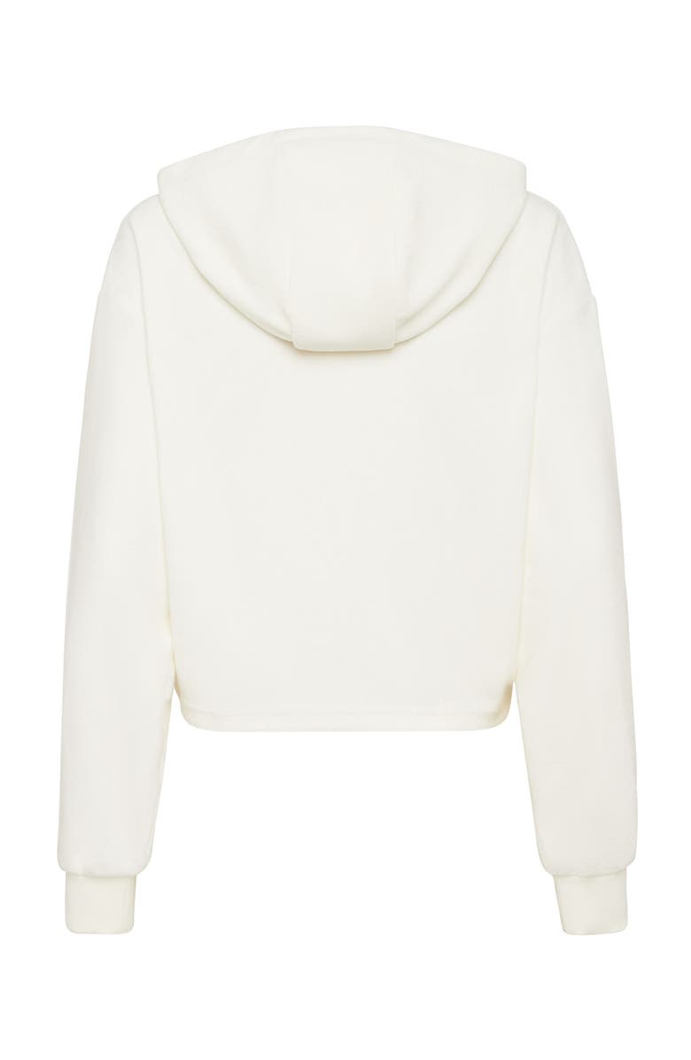 PLEIN SPORT Sponge Hoodie Sweatshirt Women, Alternate, color, Offwhite