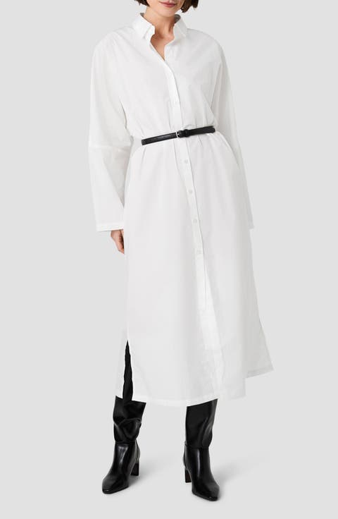 Cambria Cotton Maxi Shirtdress