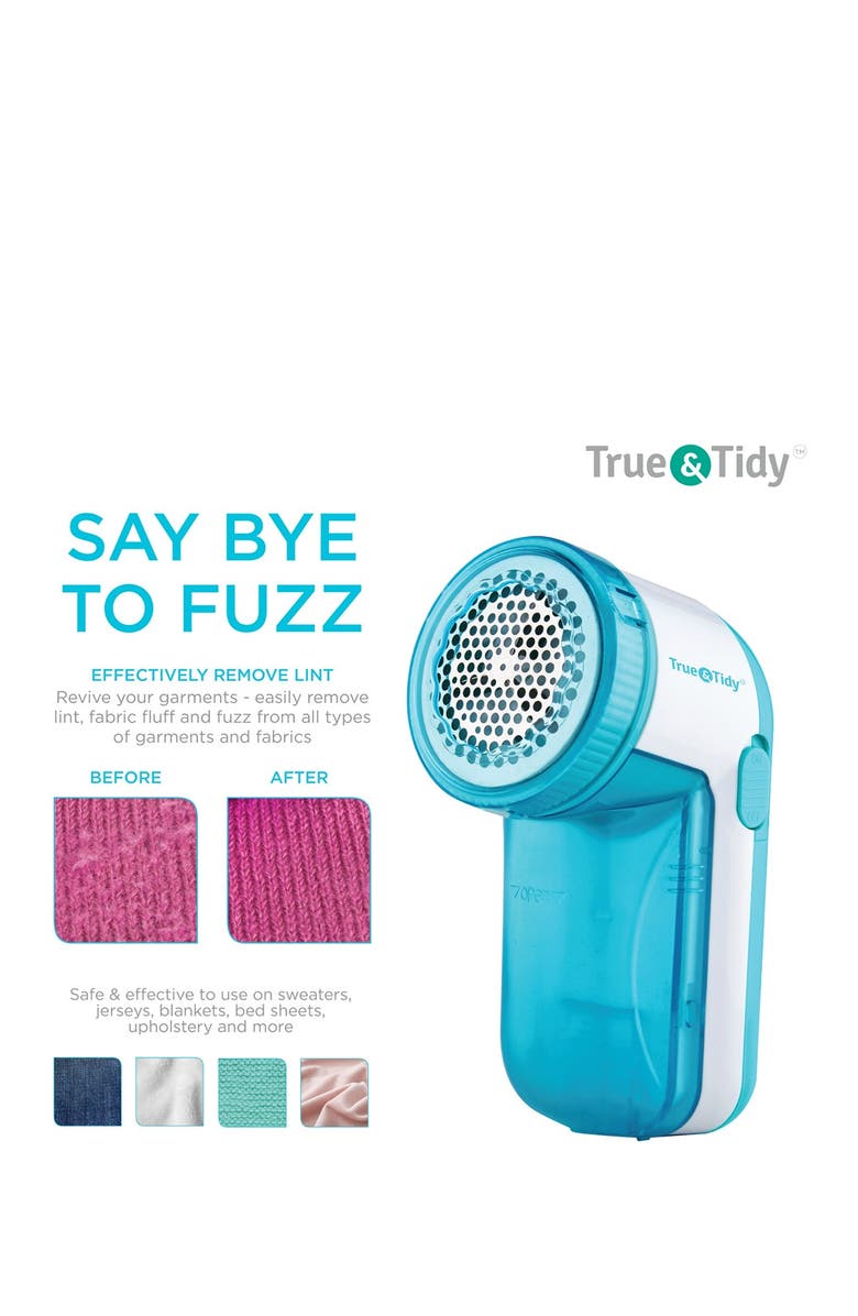 SALAV Teal True & Tidy Portable Lint Remover, Alternate, color, Aqua
