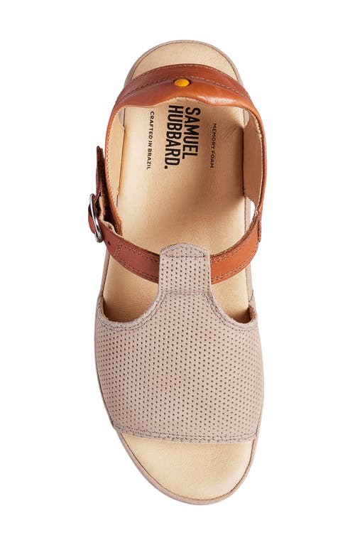 Samuel Hubbard Portola Sandal In Taupe Nubuck