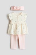H&M 3-piece Cotton Set
