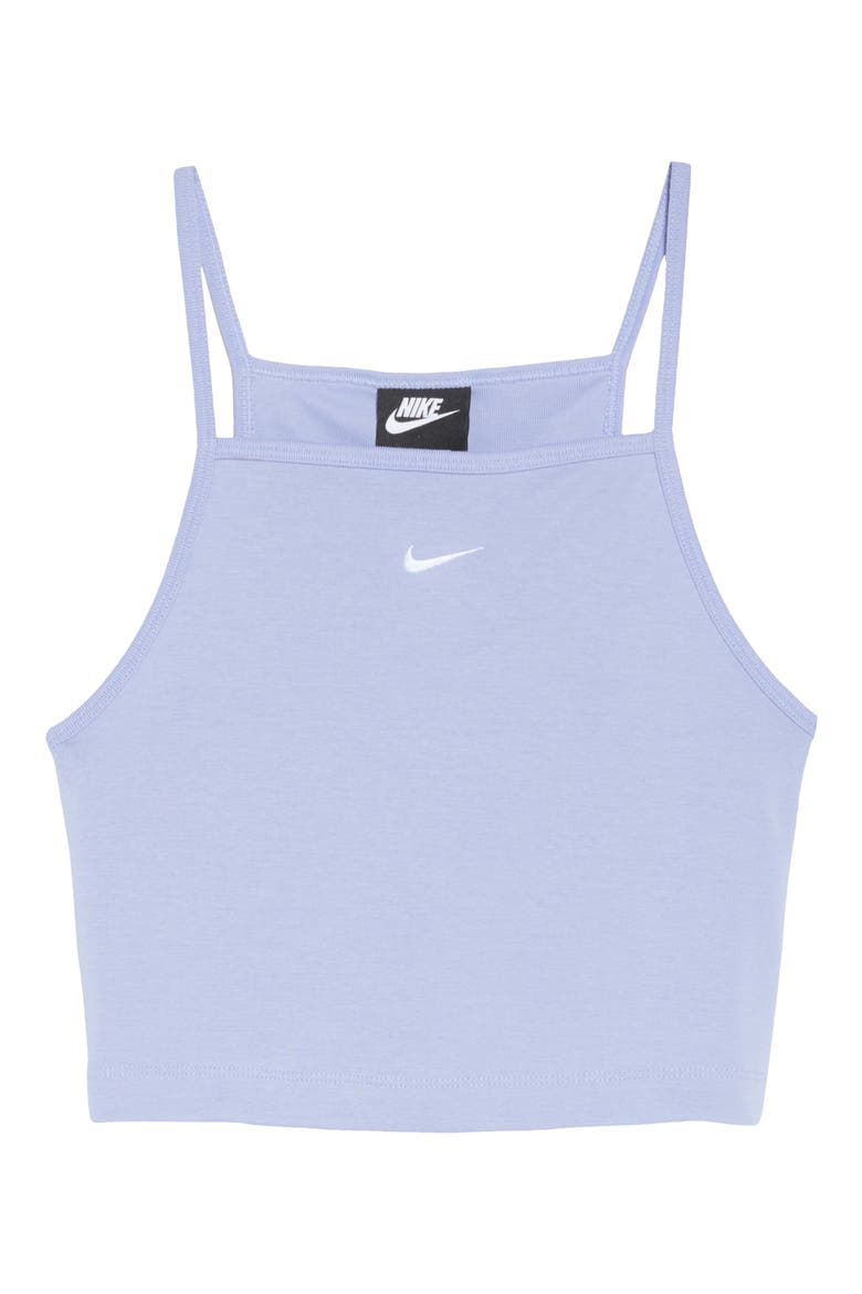 Essential Crop Tank, Alternate, color, LIGHT THISTLE/ WHITE