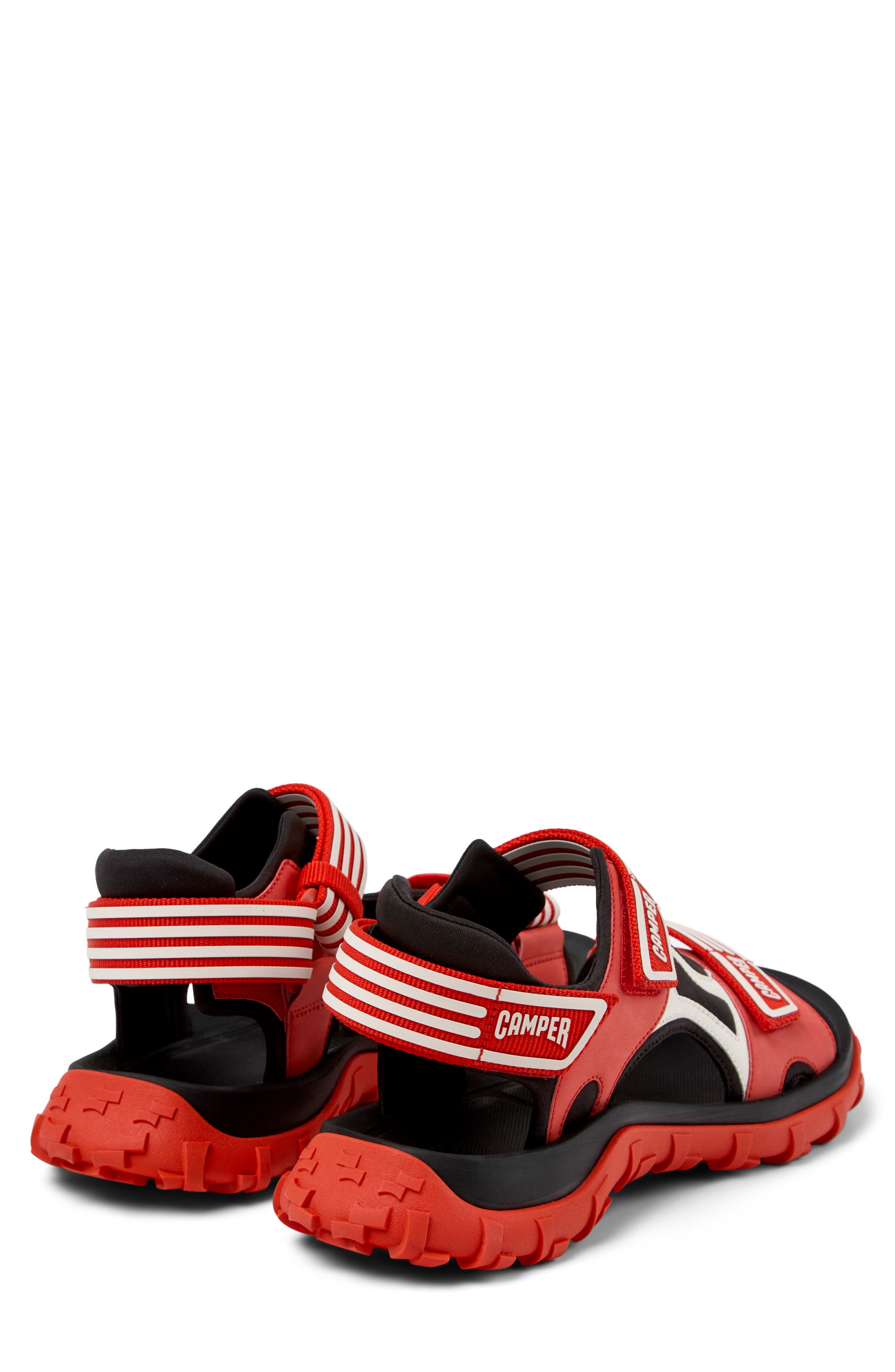 Camper Drift Trail Sandal, Alternate, color, Red