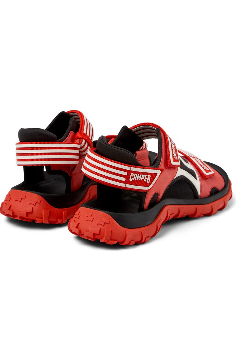 Camper Drift Trail Sandal, Alternate, color, Red
