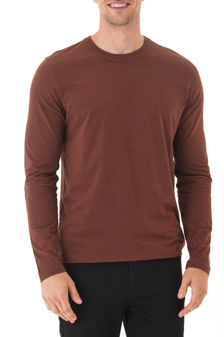 Tucker Long Sleeve T-Shirt, Main, color, PRALINE