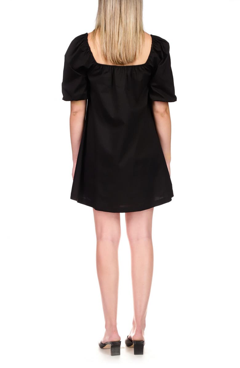 Sanctuary Puff Sleeve Babydoll Minidress, Alternate, color, 