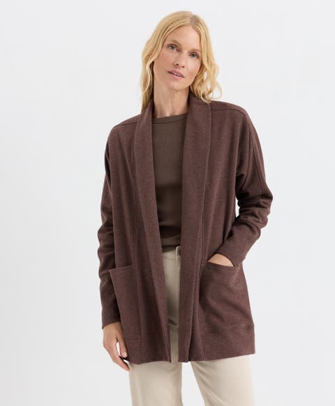Organic Cotton Roam Wrap Cardigan