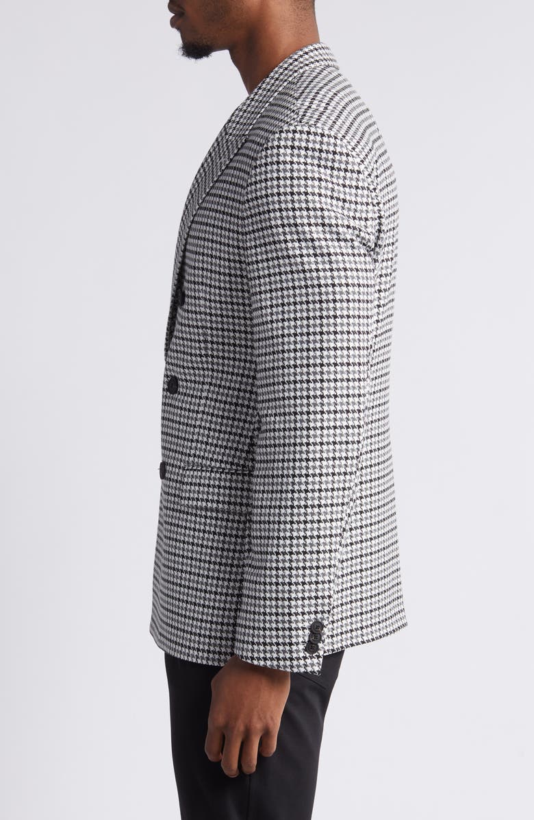 HUGO Arti Extra Slim Fit Houndstooth Stretch Sport Coat, Alternate, color, 