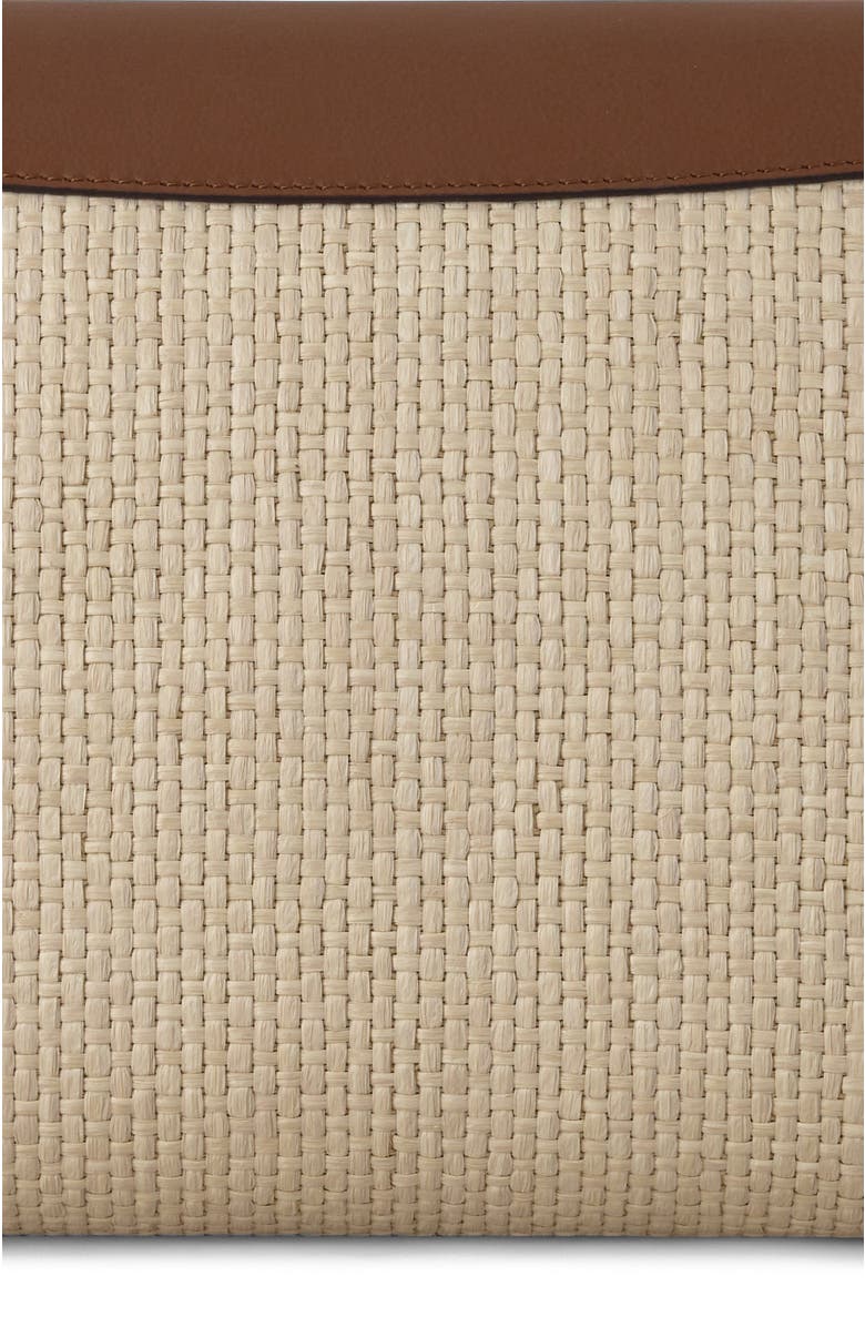 Mulberry Large Darley Cosmetic Pouch, Alternate, color, Ecru-Bright Oak