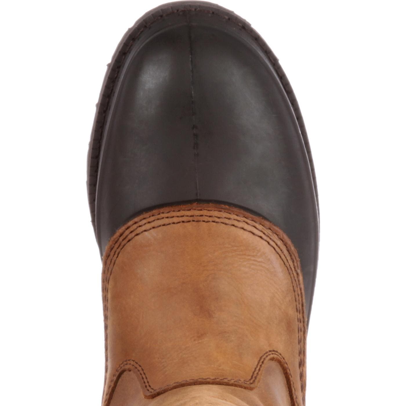 Georgia Boot Wellington Work Boot, Alternate, color, Mississippi Brown