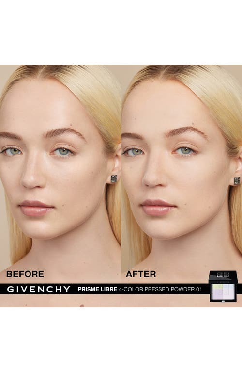 Givenchy Prisme Libre Ultra-blurring & Color-correcting Pressed Powder In H01