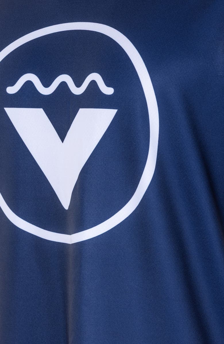 VAST Logo Aqua Terra Performance T-Shirt, Alternate, color, 