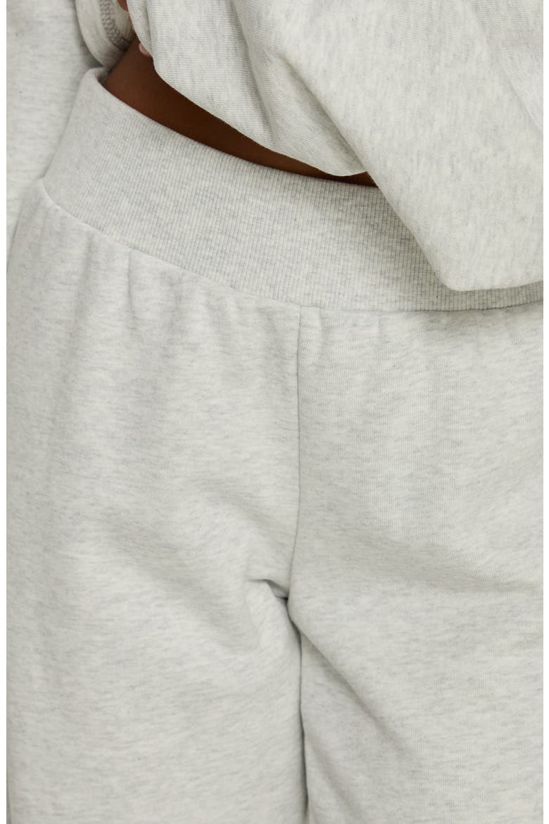 Peaks Wide Leg Sweatpants, Alternate, color, SNOW MARLE