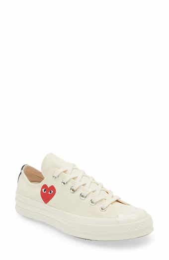 Comme des Garcons PLAY x Converse Chuck Taylor Hidden Heart High Top Sneaker Women Nordstrom