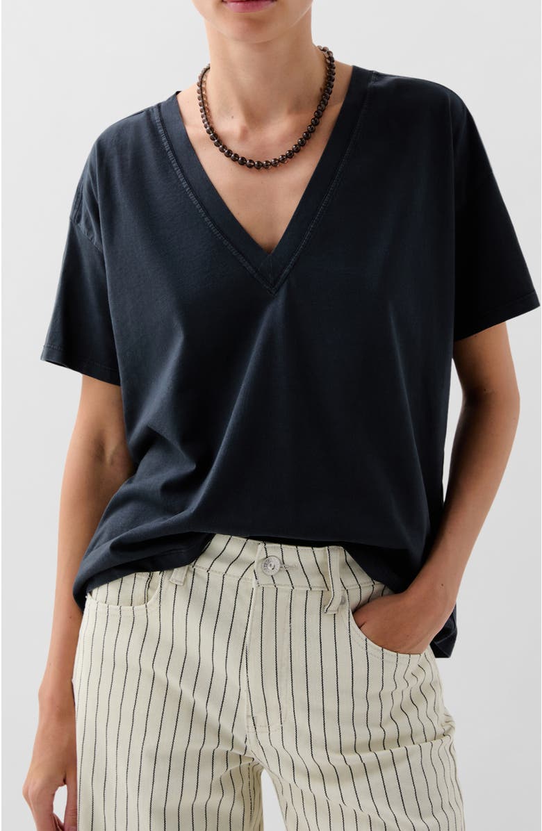 Scalpers V Plain Skull Tee, Main, color, Black