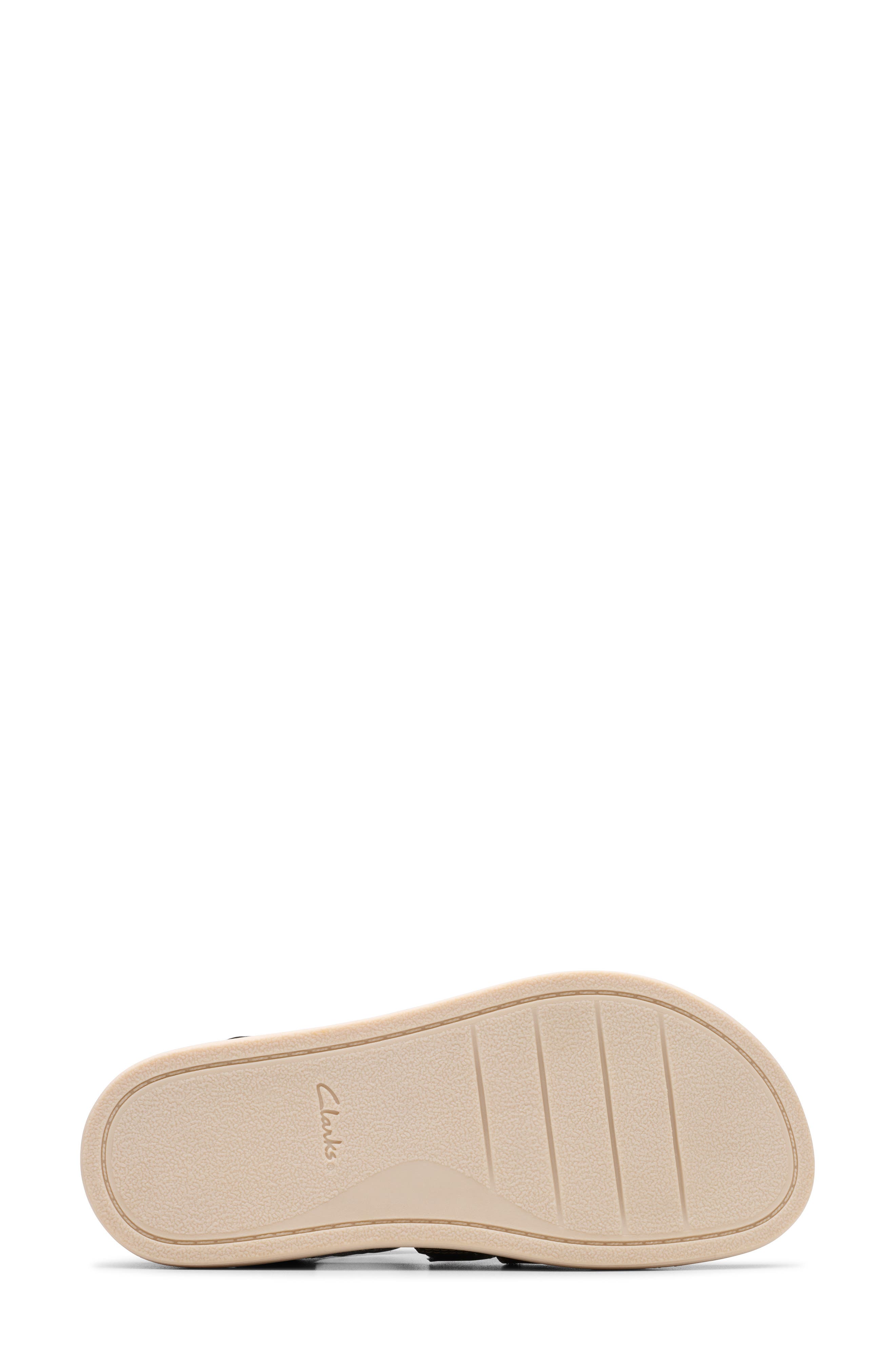 Clarks<sup>®</sup> Arwell Sun Cage Sandal, Alternate, color, Black Leather