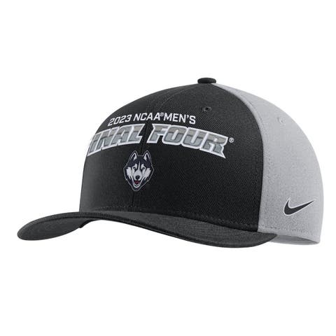 Black UConn Huskies 2023 NCAA Men's Basketball Tournament March Madness Final Four Regional Champions Locker Room Adjustable Hat