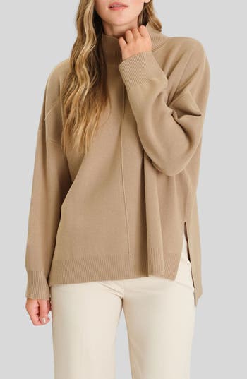 BLU PEPPER BLU PEPPER HIGH NECK SWEATER