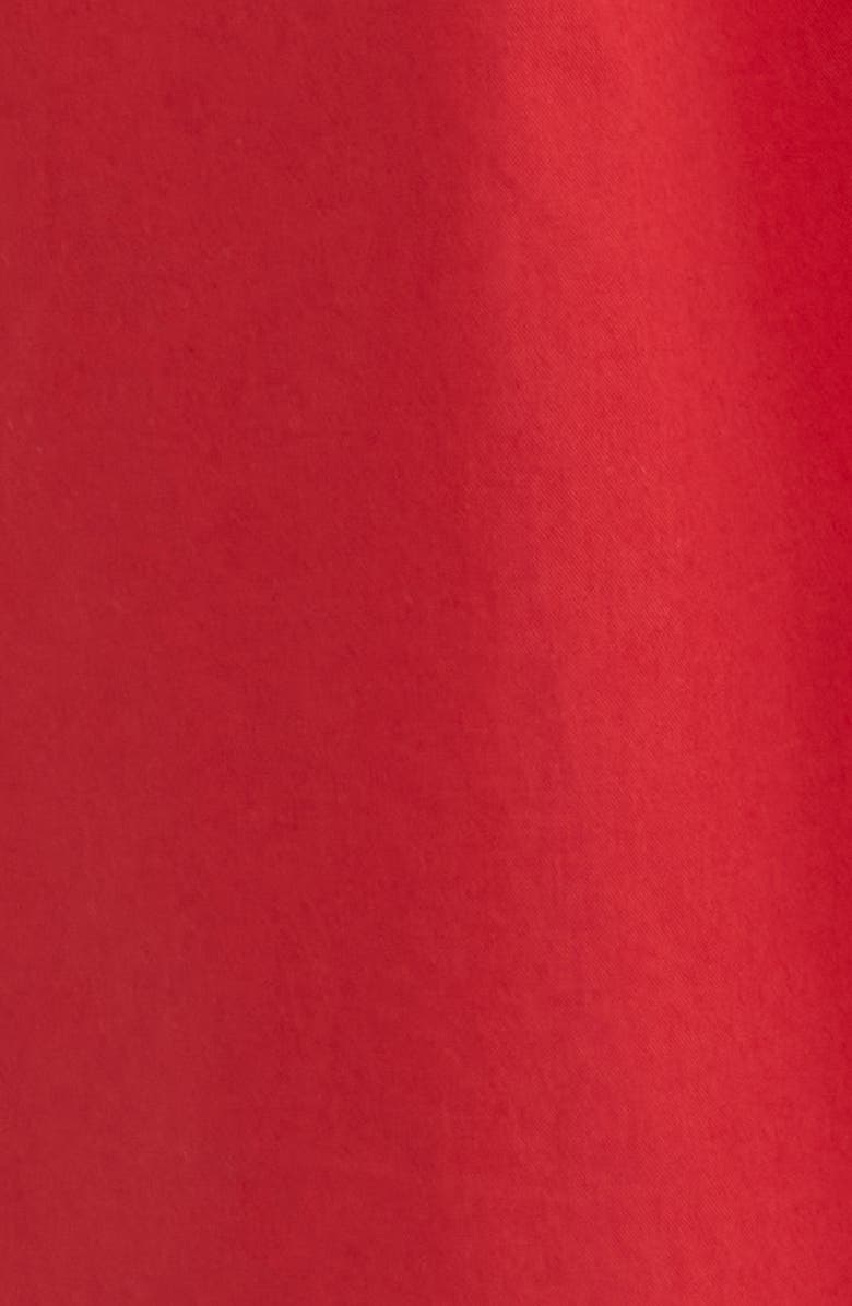 Faithfull the Brand Marblau Cap Sleeve Cotton Shift Minidress, Alternate, color, Chilli