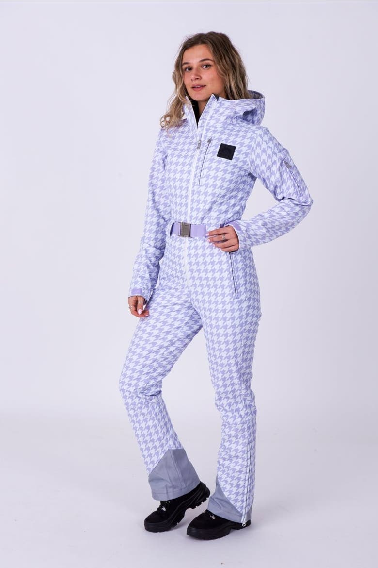 Chic Ski Suit - Houndstooth, Alternate, color, multi-colour