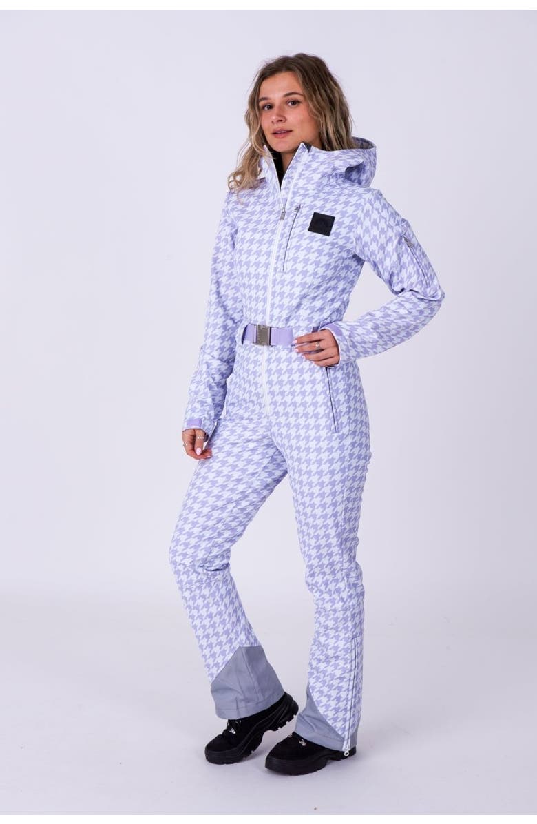 OOSC Chic Ski Suit - Houndstooth, Alternate, color, 