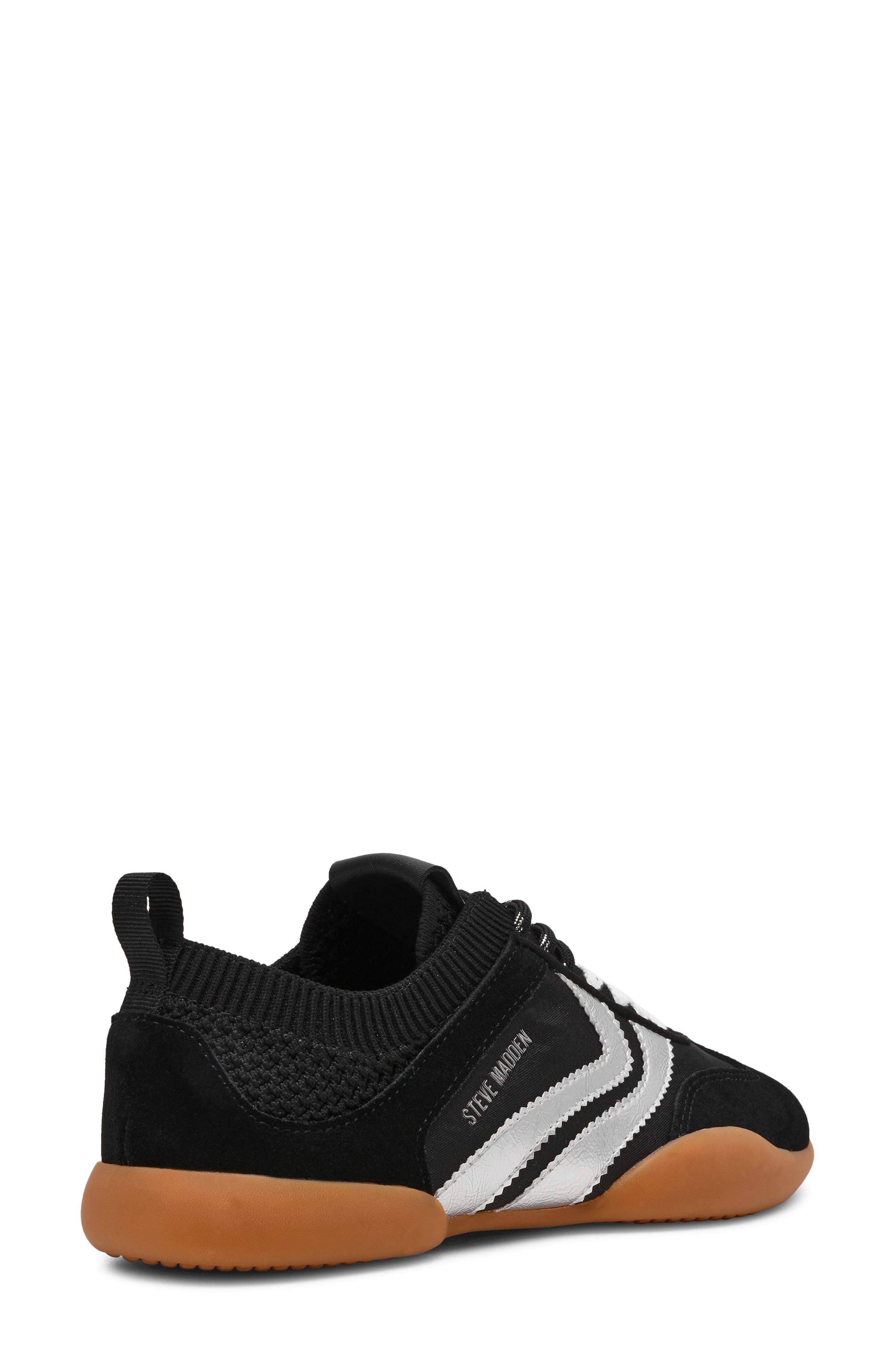 Steve Madden Reboot Sneaker, Alternate, color, Black