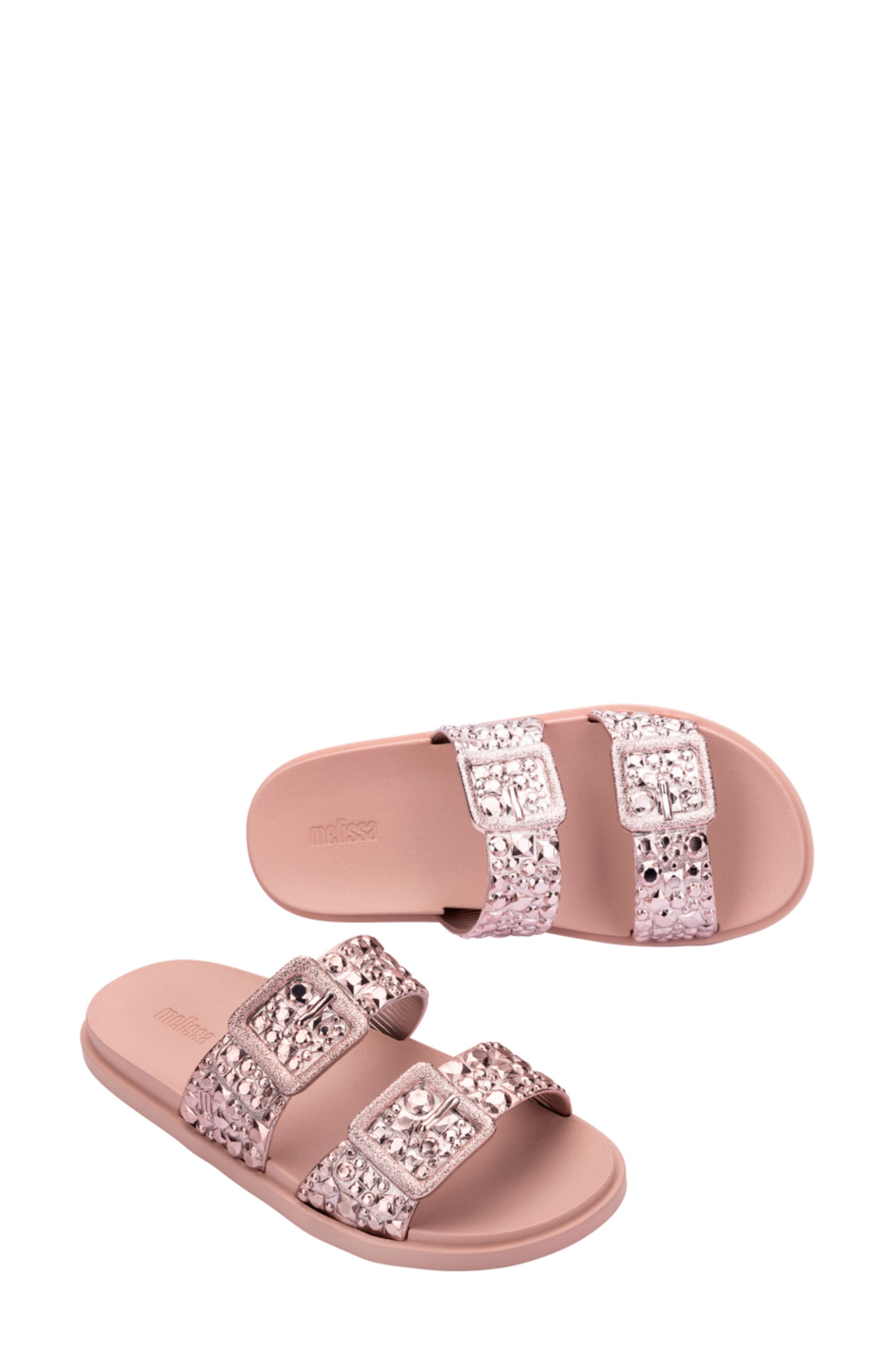 Melissa Lust Slide Sandal, Alternate, color, Pink/ Rose