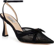 Badgley Mischka Collection Josie Ankle Strap Pointed Toe Pump