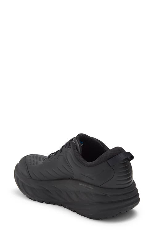 Hoka Bondi 8 Running Shoe In Black
