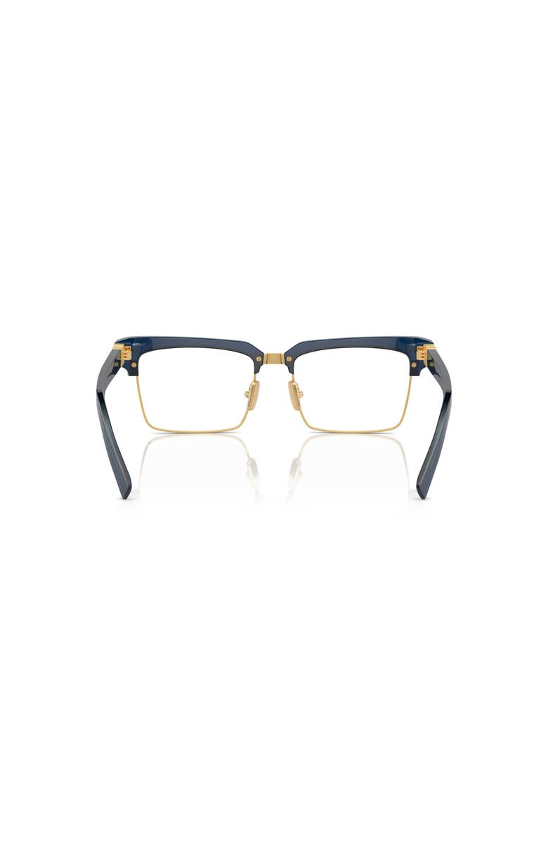 Miu Miu 54mm Rectangle optical glasses, Alternate, color, Blue