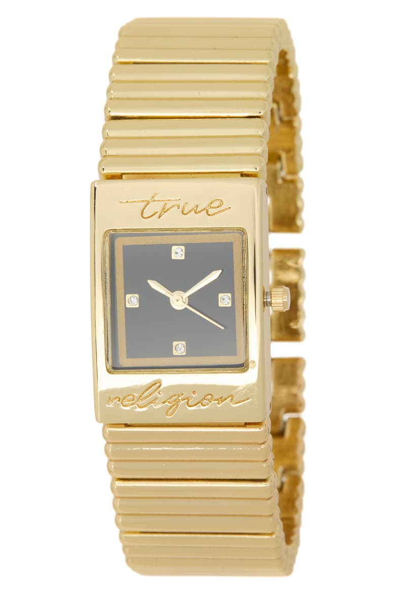 Square Bracelet Watch, 17.5mm, Main, color, GOLD
