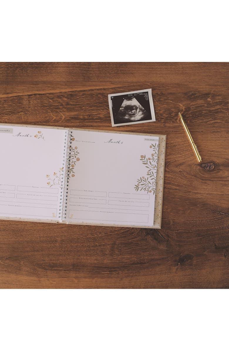Lucy Darling Pregnancy Journal, Alternate, color, Beige