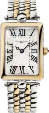 FREDERIQUE CONSTANT Classics Carrée Small Seconds Bracelet Watch, 36mm x 25.2mm