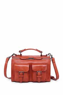 Las Luna Leather Crossbody Bag