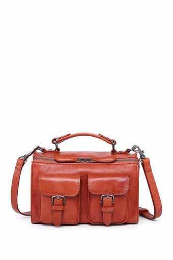 Las Luna Leather Crossbody Bag