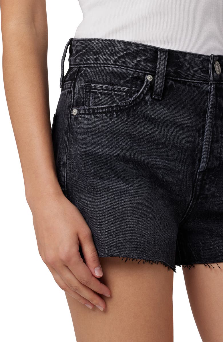 Hudson Jeans Lori High Waist Denim Shorts, Alternate, color, 