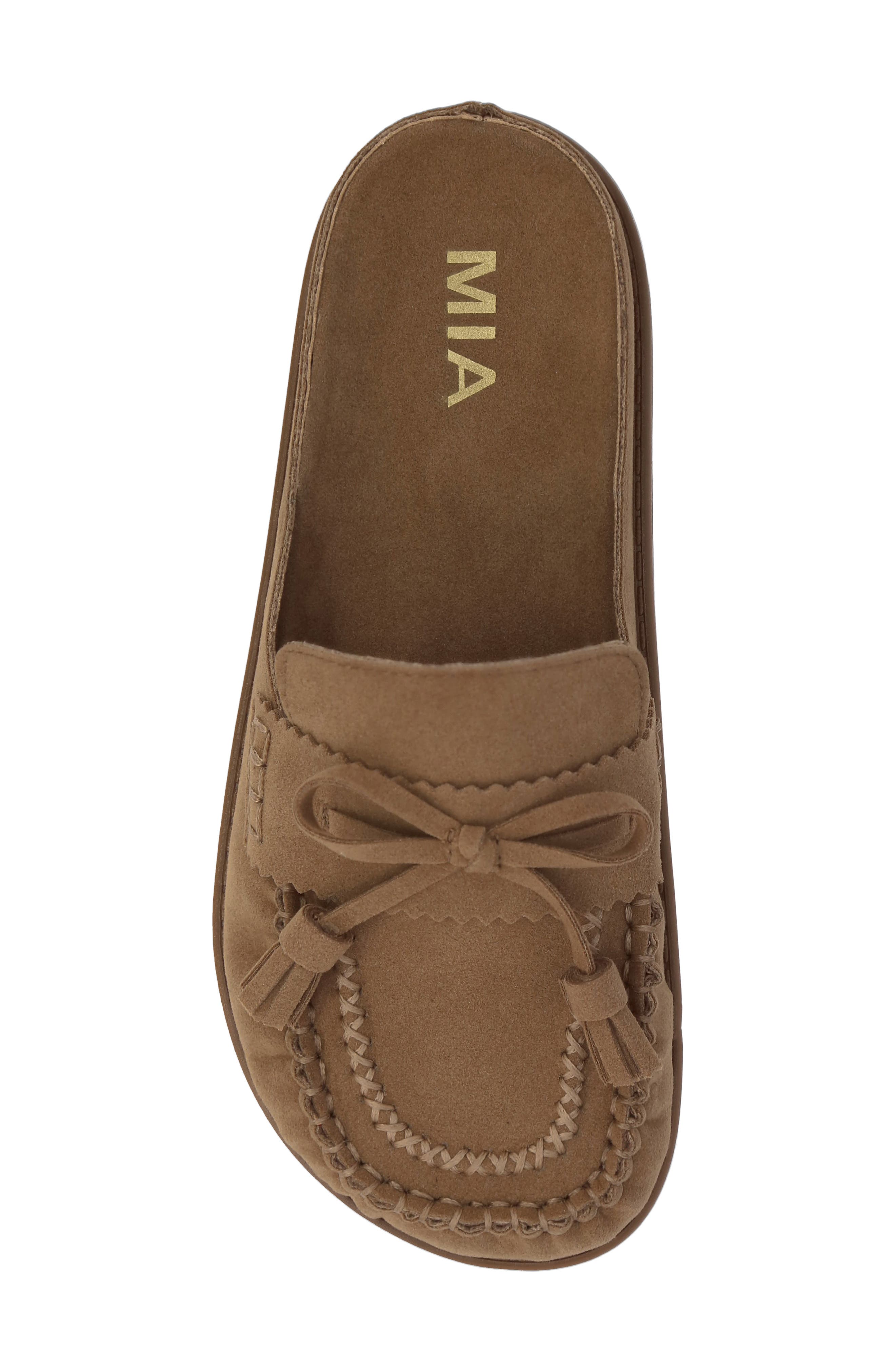 Nesha Tassel Mule, Alternate, color, TAN