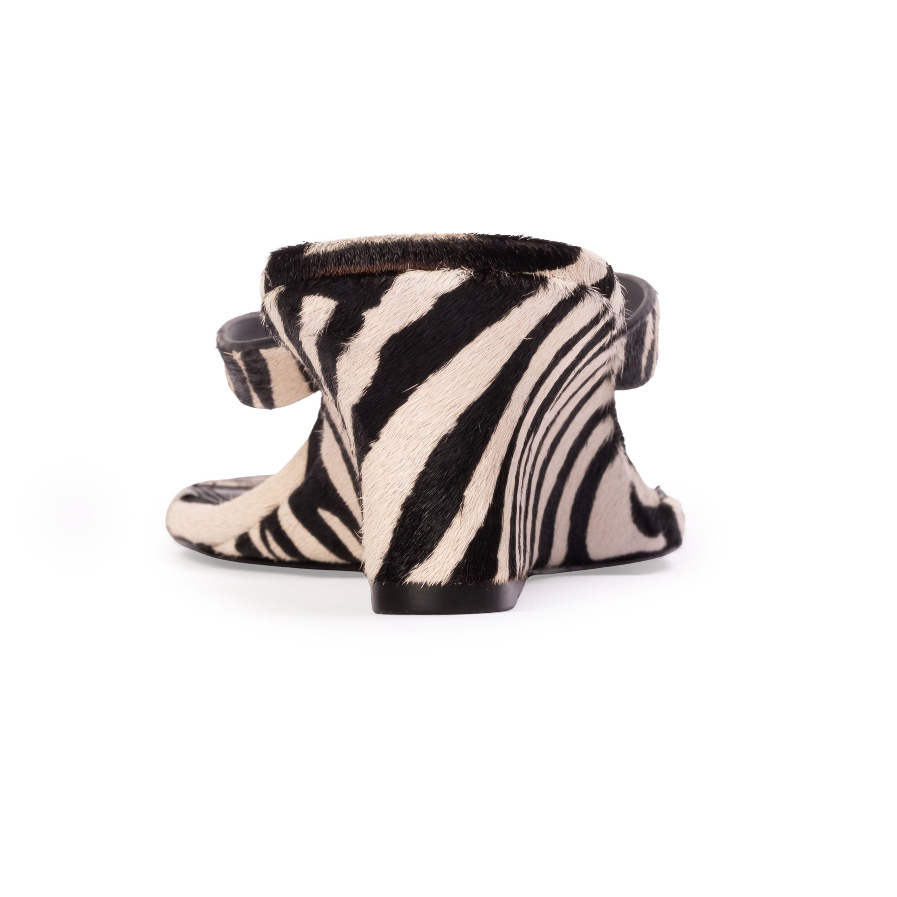 Easy 50 Ponyhair Wedge, Alternate, color, Zebra Pony Hair