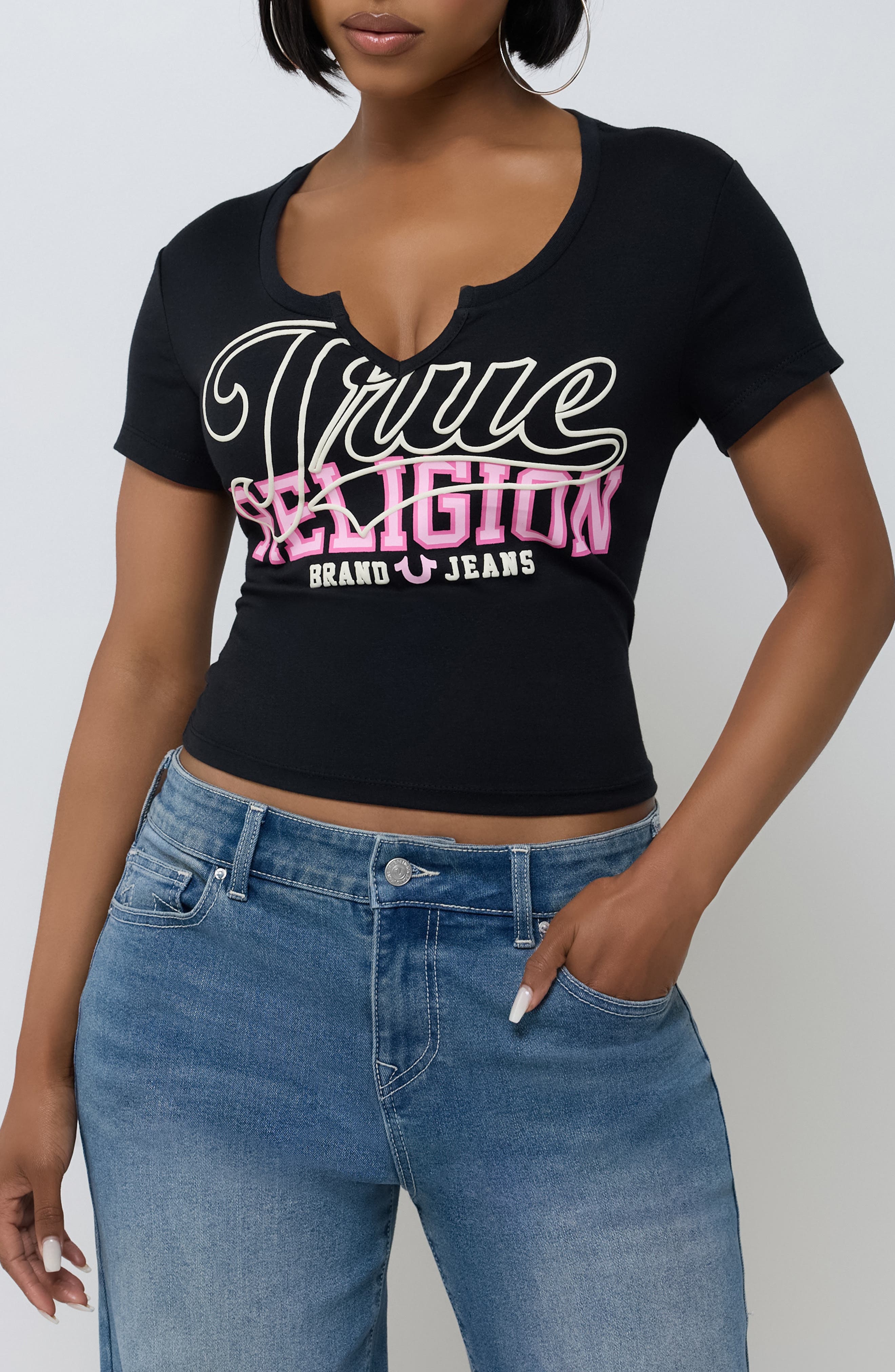Sporty Notch Graphic Baby T-Shirt