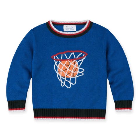 Sweater with Basketball Hoop