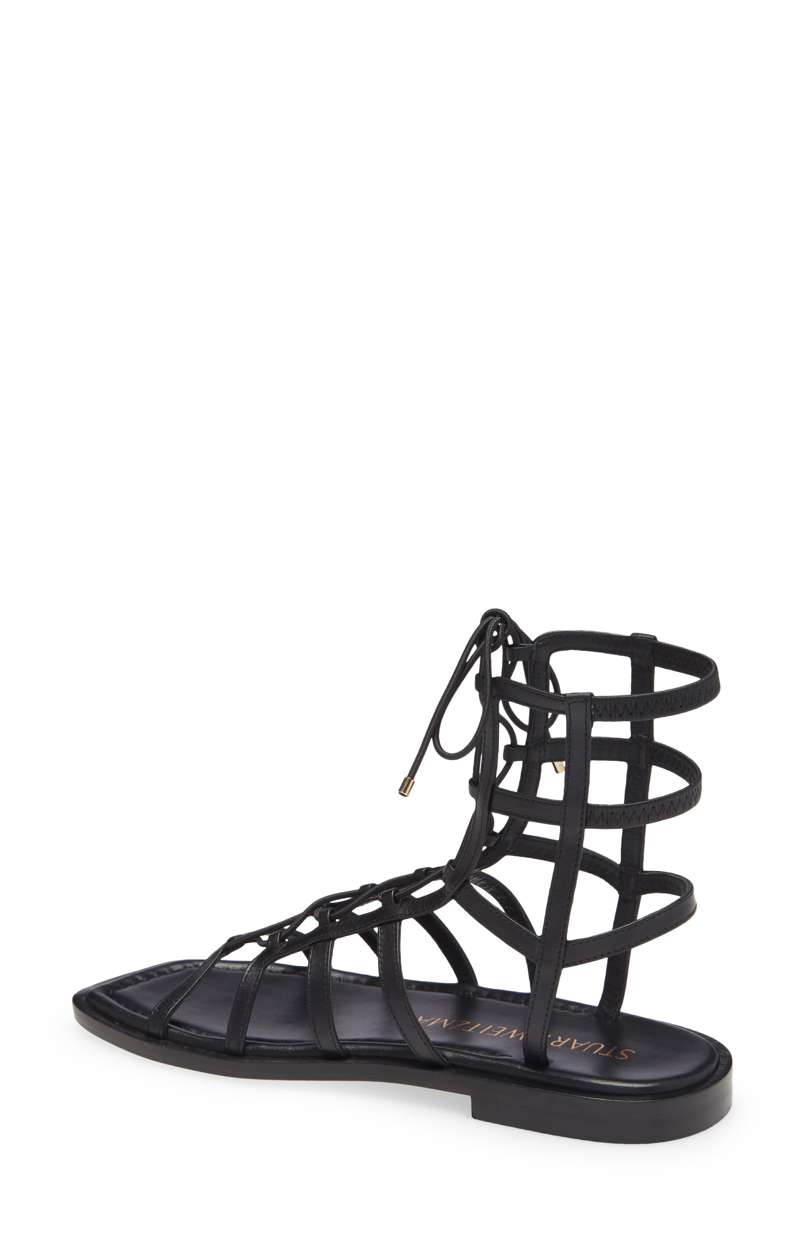Stuart Weitzman Stuart Weirzman Kora Lace-Up Gladiator Sandal, Alternate, color, 