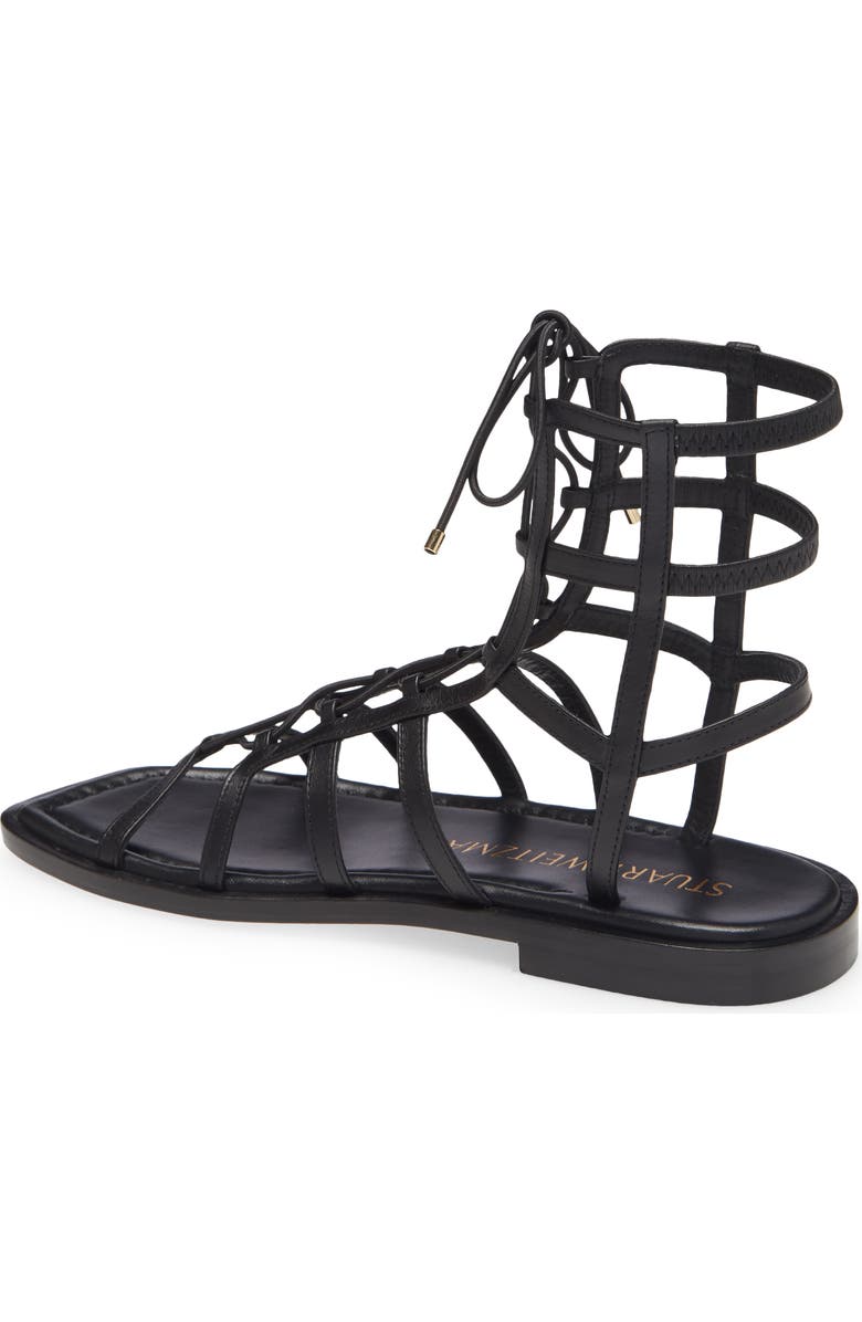 Stuart Weitzman Stuart Weirzman Kora Lace-Up Gladiator Sandal, Alternate, color,