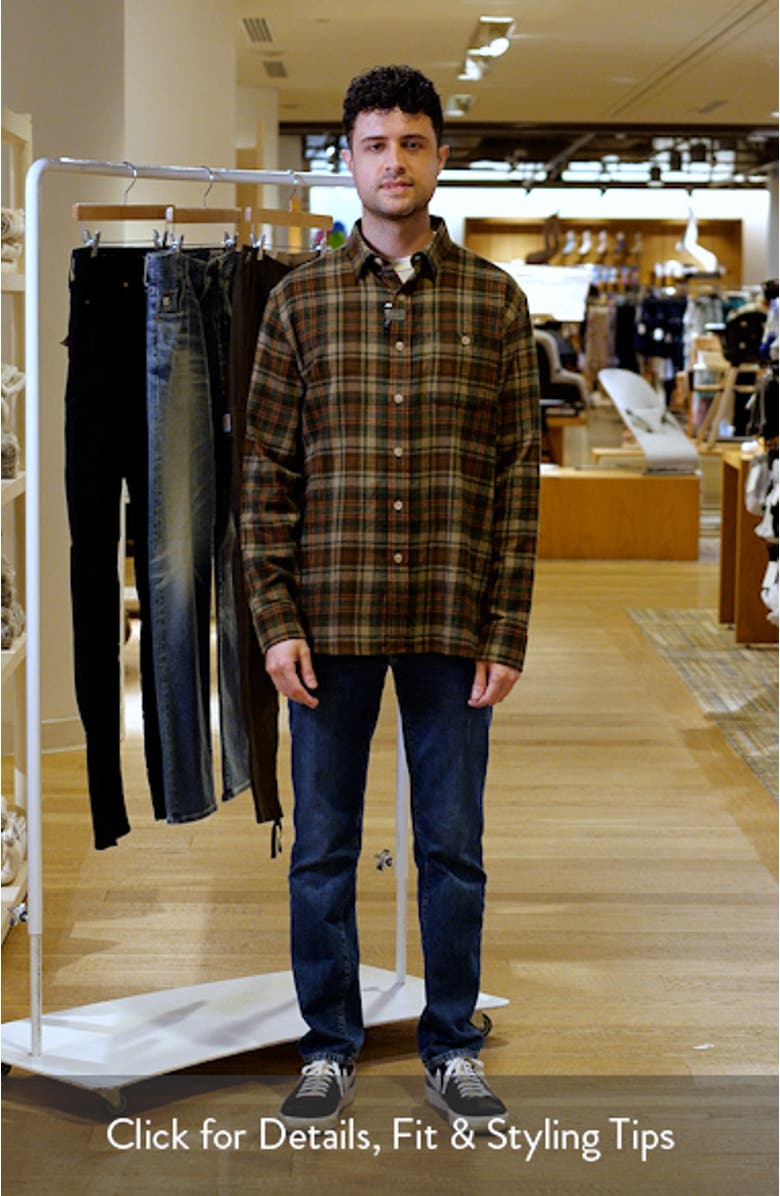 Fremont Plaid Flannel Button-Up Shirt, sales video thumbnail